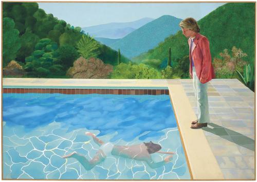Lukisan Portrait of an Artist (Pool with Two Figures) Karya David Hockney Terjual 90 Juta Dollar